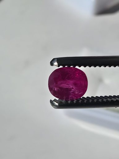1.25 Carat Ruby Cut Gemstone