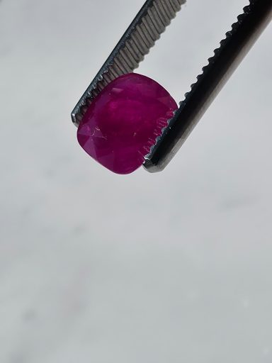 3.25 Carat Ruby Cut Gemstone