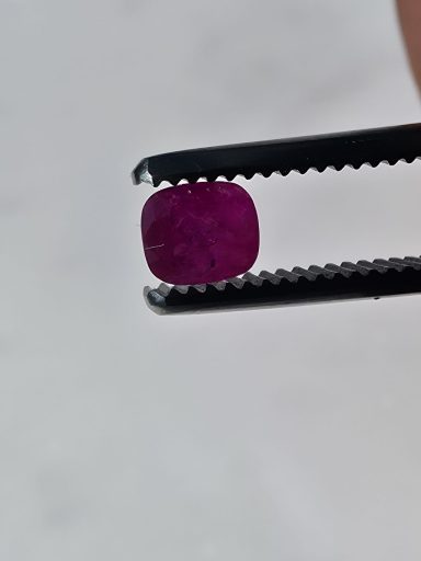 0.9 Carat Ruby Cut Gemstone