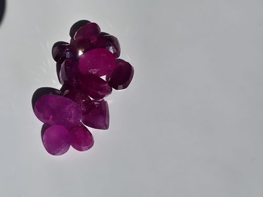25 Carat Ruby Cut Gemstones