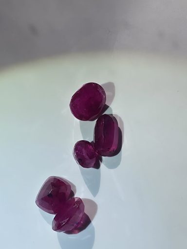 25 Carat Ruby Cut Gemstones