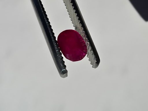 0.9 Carat Ruby Cut Gemstone
