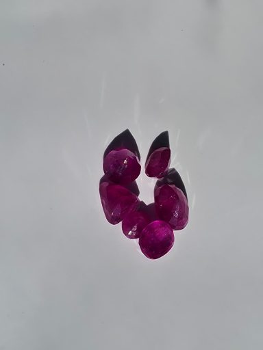 3.8 Carat Ruby Cut Gemstones