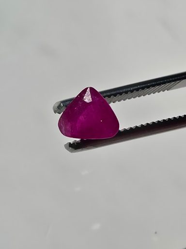 1.65 Carat Ruby Cut Gemstone